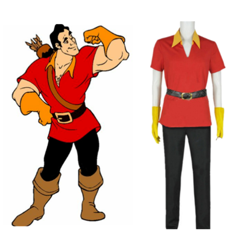 Beauty and the Beast 1991 Gaston Cosplay Costume