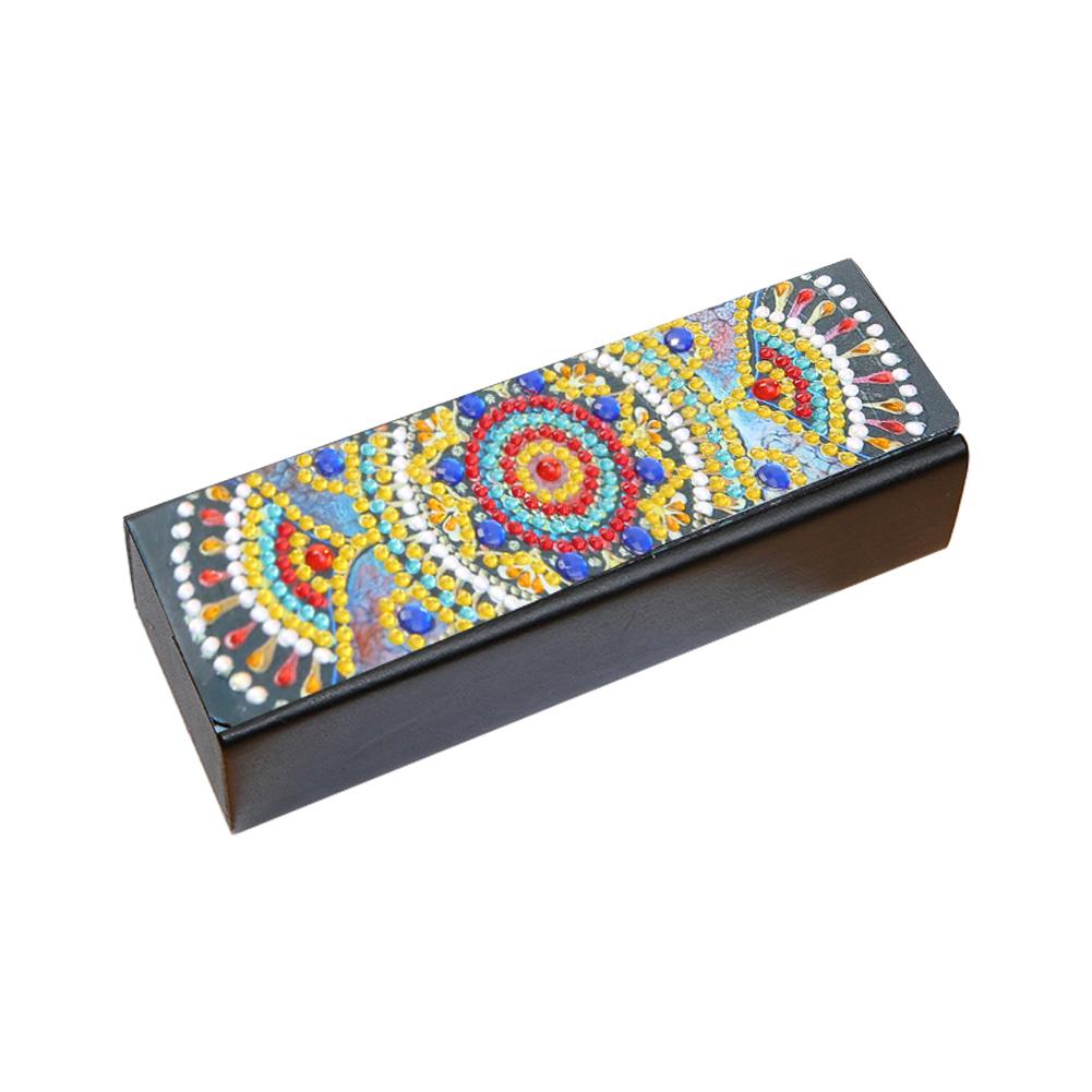 

Spceial Pattern-DIY Creative Diamond Glasses Storage Box, 501 Original