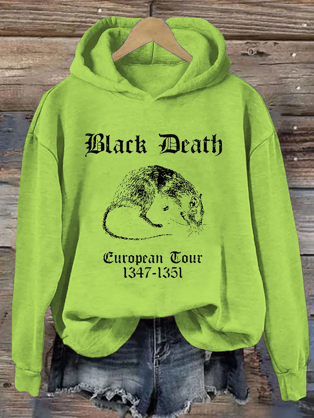 Black Death European Tour Hoodie