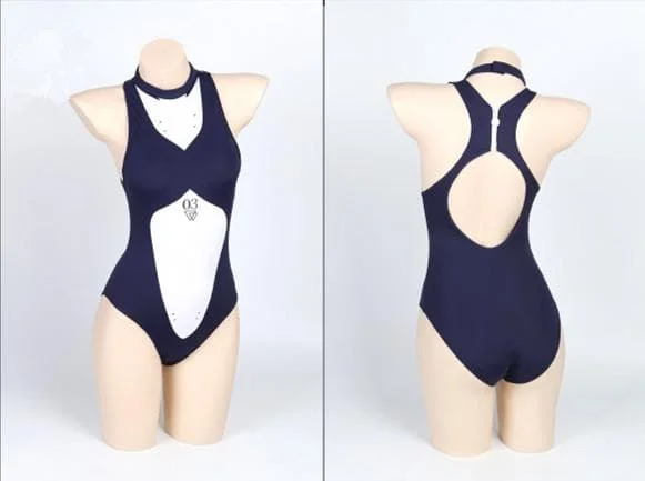 Manta Ray Hot Stamping Laser Swimsuit SP15587