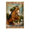 Horse Rider - Vintage Metal Signs - 20*30cm/30*40cm - Western