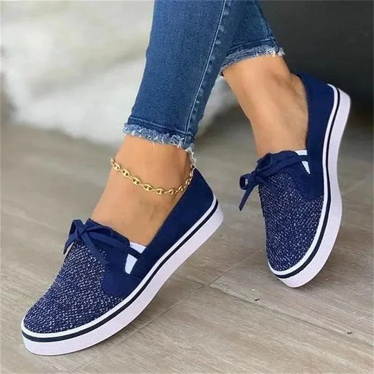 WOMEN'S Arch Support FLAT SNEAKERS