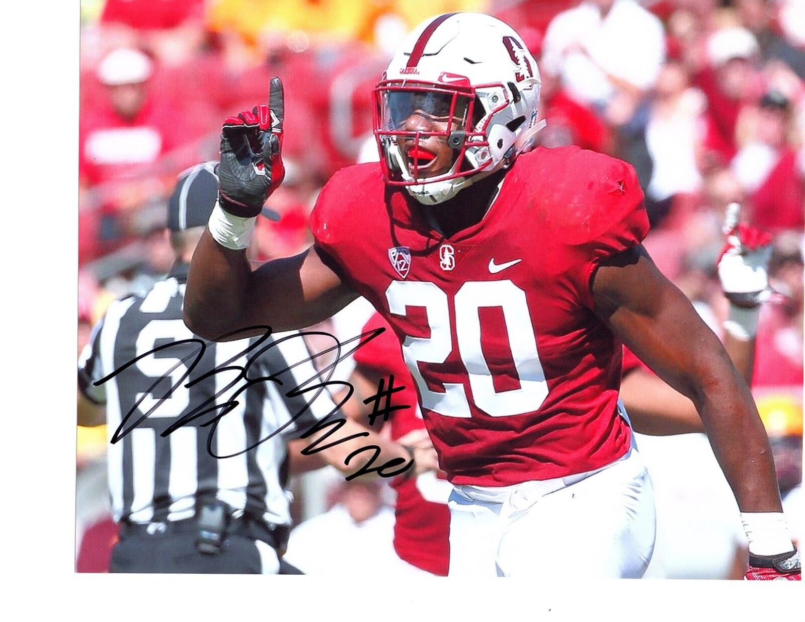 Bobby Okereke Stanford Cardinal signed autographed 8x10 football Photo Poster painting d