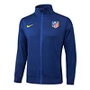 25/26 Atletico Madrid cyan long zipper Training Jacket Set