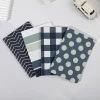 24PCS Navy Blue Geometric Design A5 / B5 Portable Writing Paper Notebooks Diary Meeting Stationery Gift