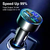 5 Ports Car Charger USB C Car Adapter 15.5W 4USB+Type-C for iPhone for Samsung