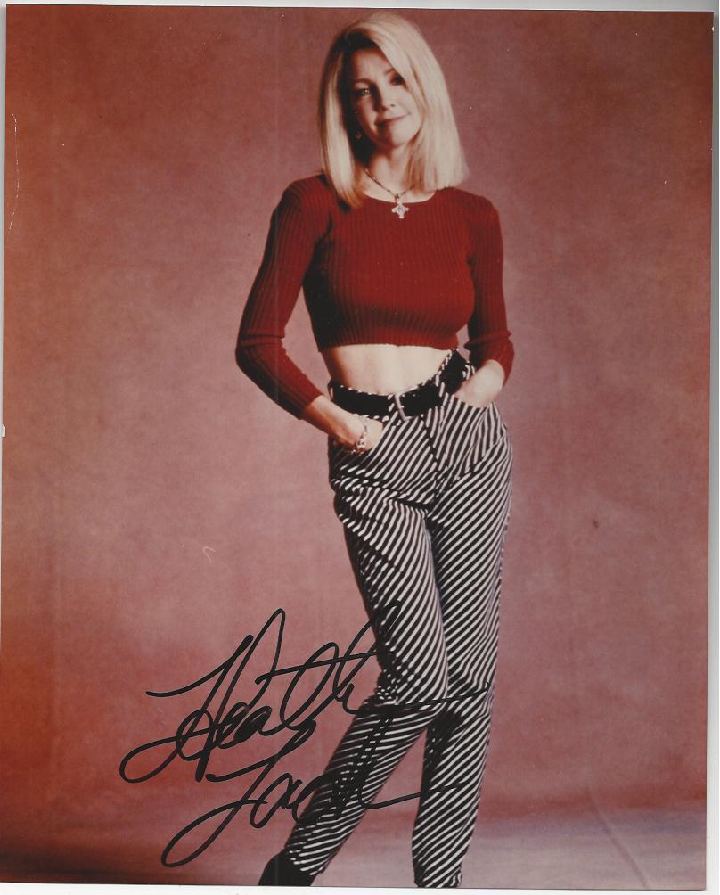 Heather Locklear signed Photo Poster painting