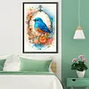 uk.everydayedeals (Limited Stock)Diamond Painting - Full Round - Bluebird on Flowers(40*60cm)