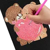 5D DIY Special Shaped Drill Diamond Painting Christmas Bear Wine Bottle Bags Covers Kits