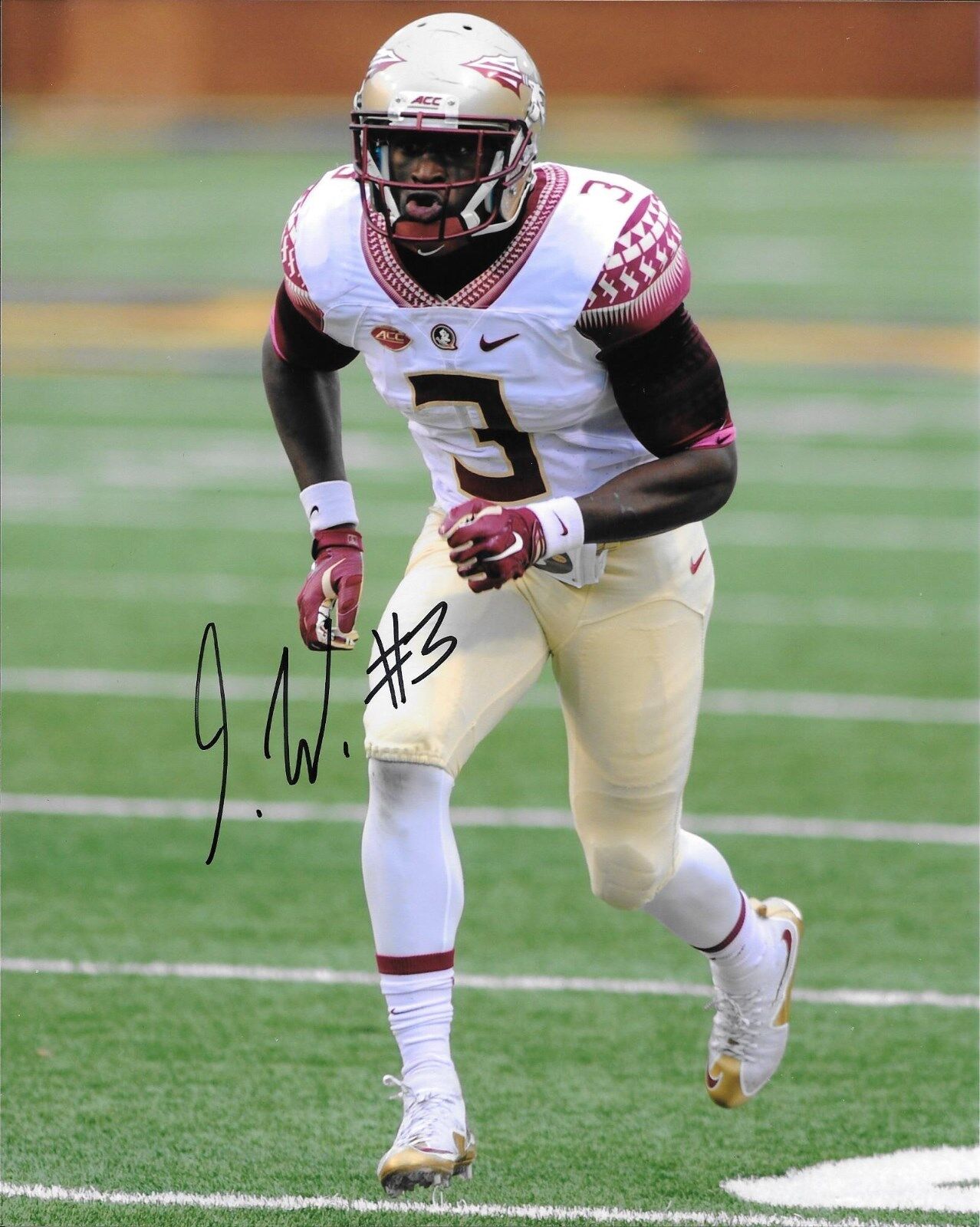 JESUS BOBO WILSON HAND SIGNED FLORIDA STATE SEMINOLES 8X10 Photo Poster painting W/COA FSU