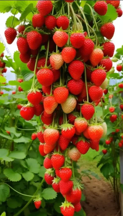 🌿Climbing Strawberry Tree Seeds -🍓 High Yield, Heat and Cold Tolerant