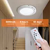 Rechargeable Ceiling Light with Remote Control Motion Sensor Battery Operated Lights for Shower Pantry Shed Hallway Porch Garage Stairs