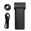 130000 RPM Violent Blower Brushless Motor Mini  Fan Rechargeable(Black)