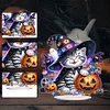 Acrylic Halloween Diamond Painting Desktop Ornaments Kit Home Bedroom Decoration