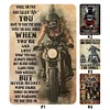 (Multi Style) moto - Panneaux en &eacute;tain m&eacute;tallique(20*30cm/30*40cm)