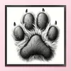 Black Cat'S Paw-18CT Stamped Cross Stitch 20*20cm/7.87*7.87in tapestrymarket