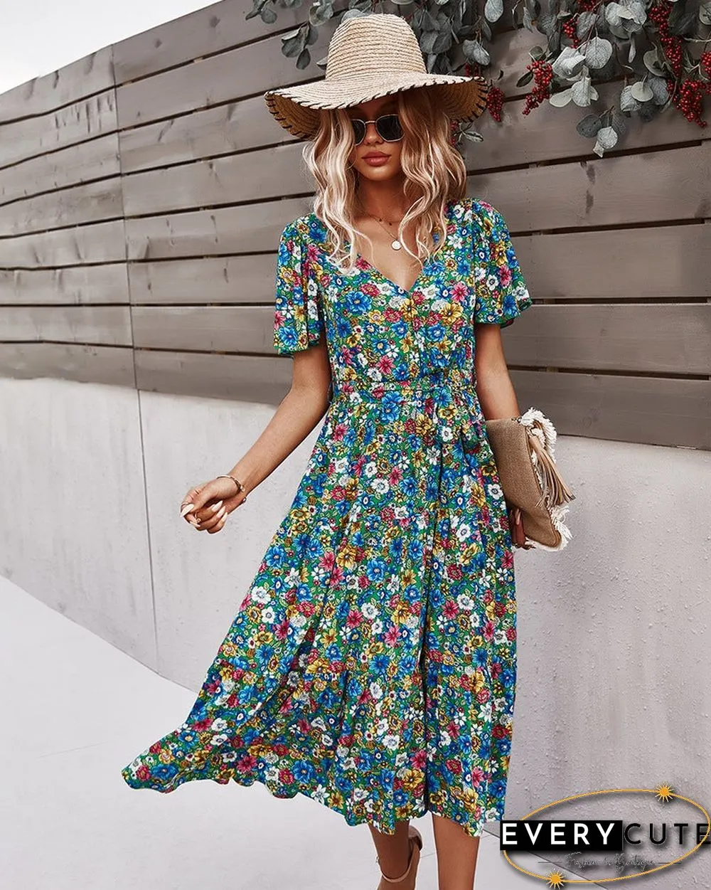 Design Women's Waist Down Dress Print Sexy Skirt
