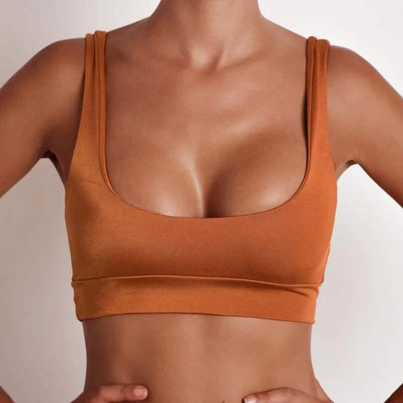 Tank Top Wrap Gather Chest Cut Out Halter Crop Tops Women's Bare Midriff Backless Camisole Female Sleeveless Crow Vestpped