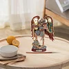 DIY Archangel Diamond Painting Wooden Desktop Decor