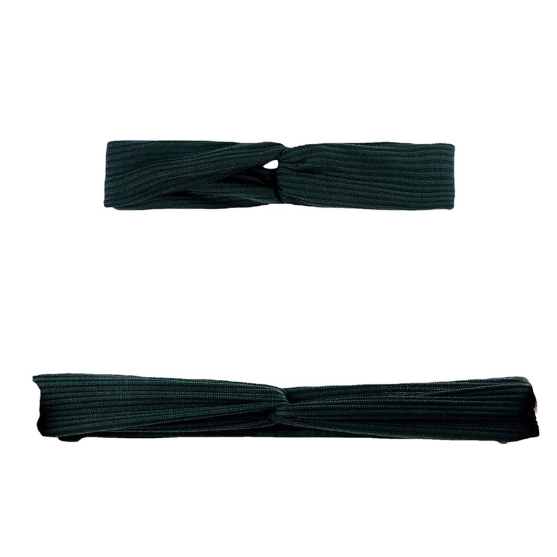 Casual Minimalist Stripe Solid Color Cloth Stripe Hair Band