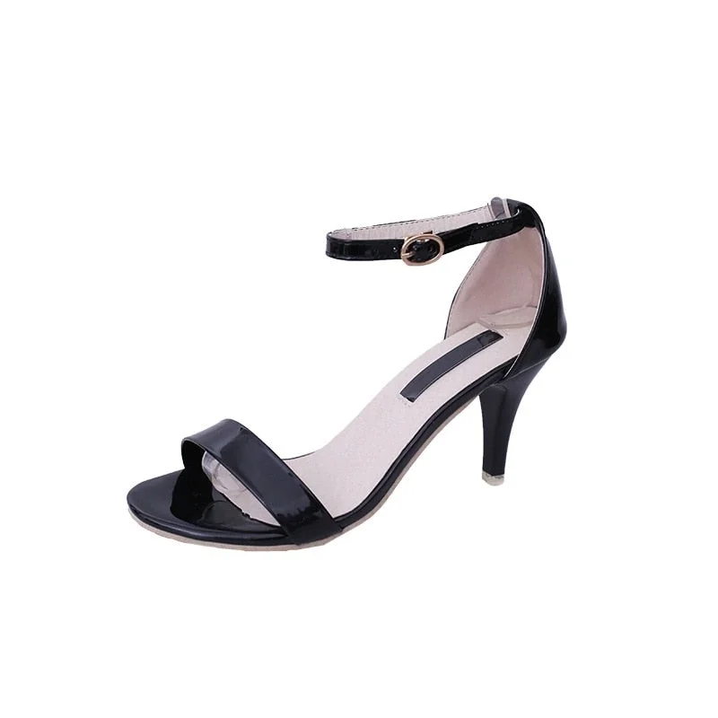 Women Sandals T-Strap High Heels Sandals Chaussures Femme Sexy Stripper Shoes Women Heels 2020 New Peep Toe Summer Shoes Female