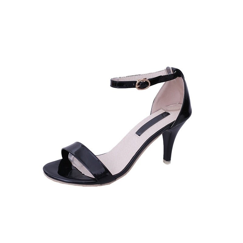Women Sandals T-Strap High Heels Sandals Chaussures Femme Sexy Stripper Shoes Women Heels 2020 New Peep Toe Summer Shoes Female