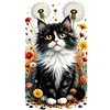 Diamond Painting - Full Round Drill - Cat(Canvas|40*70cm)