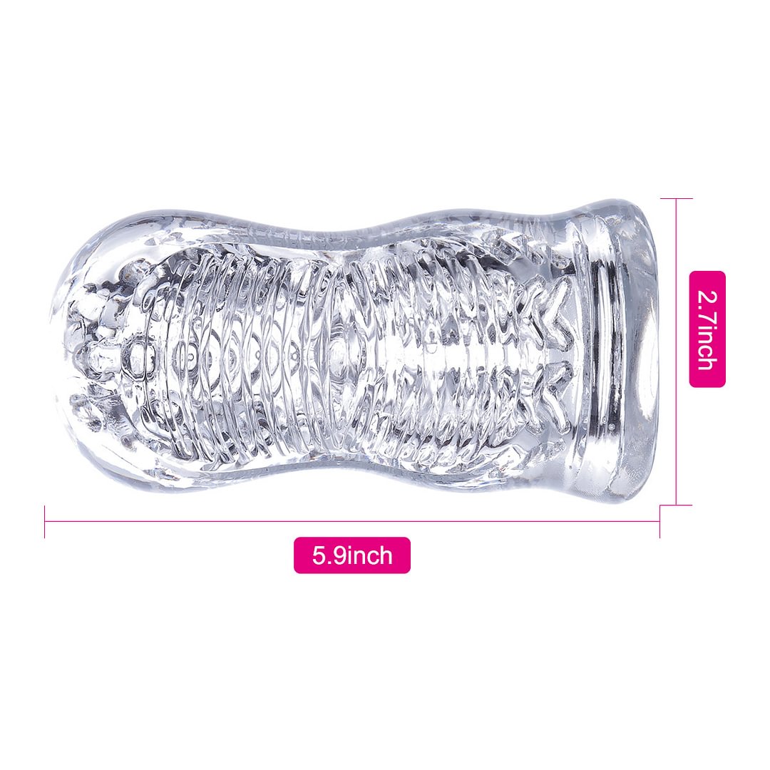Portable Pocket Pussy Stroker With Vagina Textured 