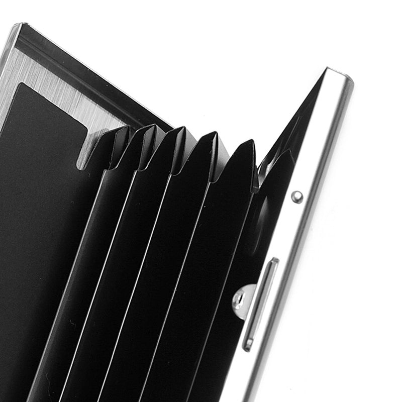 Stainless Steel Card Case Bank Card Credit Card Holder Metal Card Case Organ Card Case Card Case Anti-theft Card Case