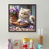 Shoes Cat-11CT Stamped Cross Stitch 40*40cm/15.75*15.75in