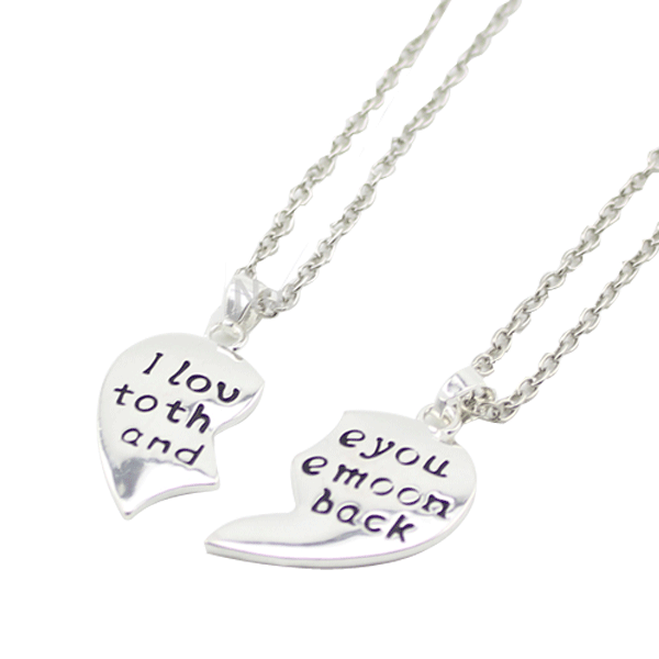 i love you to the moon pendant
