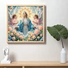 (40*40cm)Angel Virgin Mary - Crystal Rhinestone Diamond Painting
