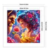 (Multi-Style) Beauty And The Beast-14CT Stamped Cross Stitch 50*50cm/19.69*19.69in