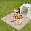 Picnic Blanket Foldable Beach Mat Picnic Mat for Camping Travel Park (Rain)