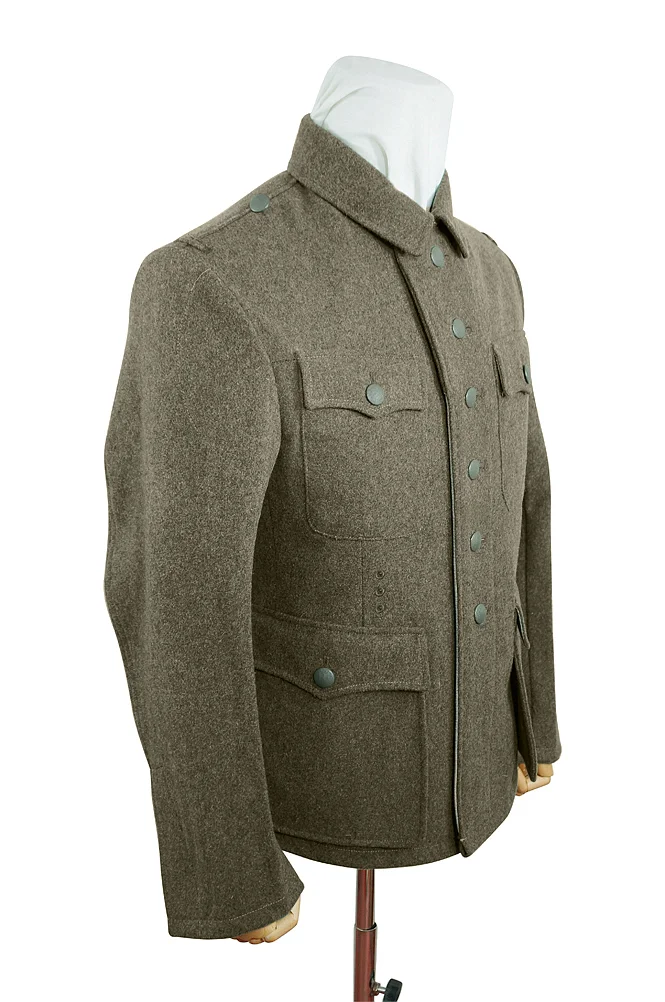   Wehrmacht German M1942 EM Brown Wool Tunic Feldbluse German-Uniform