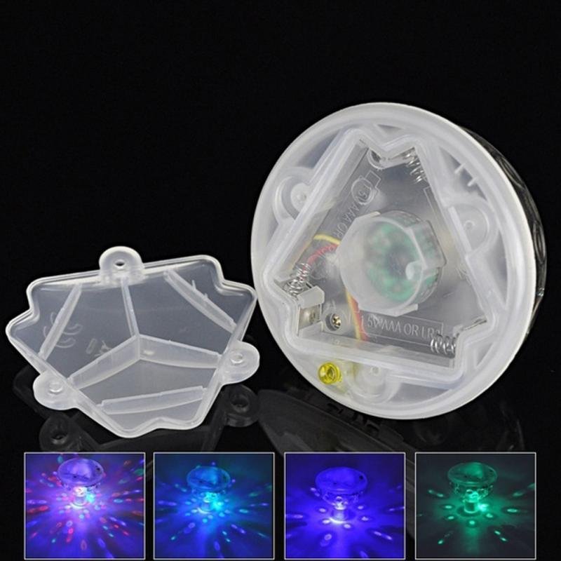 Stunning Floating Underwater LED Disco Light Glow Show Swimming Pool