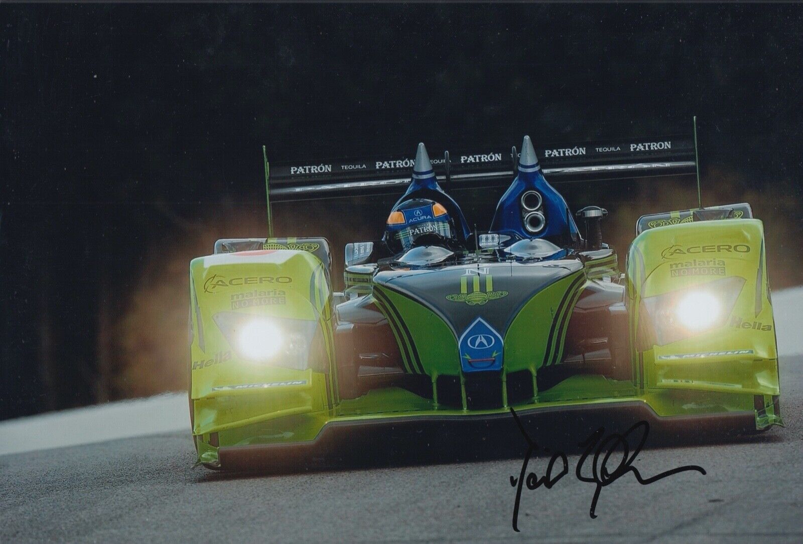 David Brabham Hand Signed 12x8 Photo Poster painting Le Mans Autograph Patron Highcroft Racing 1