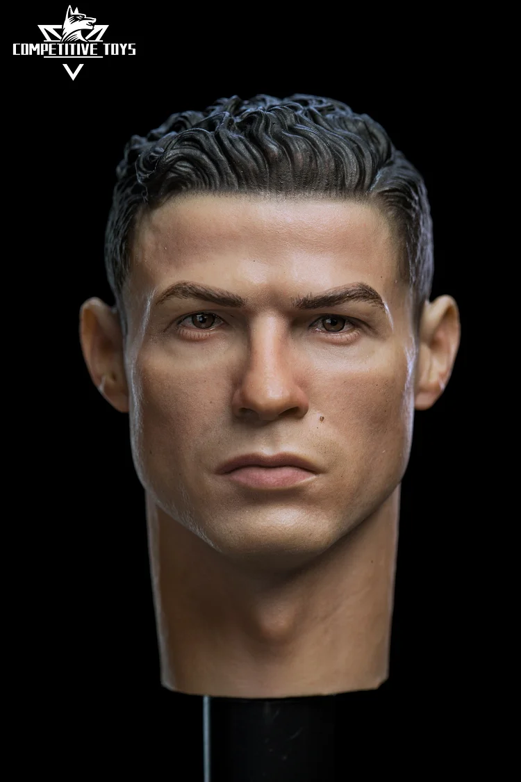 PRE-ORDER Competitive Toys - Football star Cristiano Ronaldo （Com004 ）1/6 Head Statue(GK)-