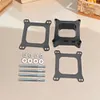 Black Carb Spacers with Gasket Screws Kit for Holley for Chevy 4BBL SBC BBC Carb
