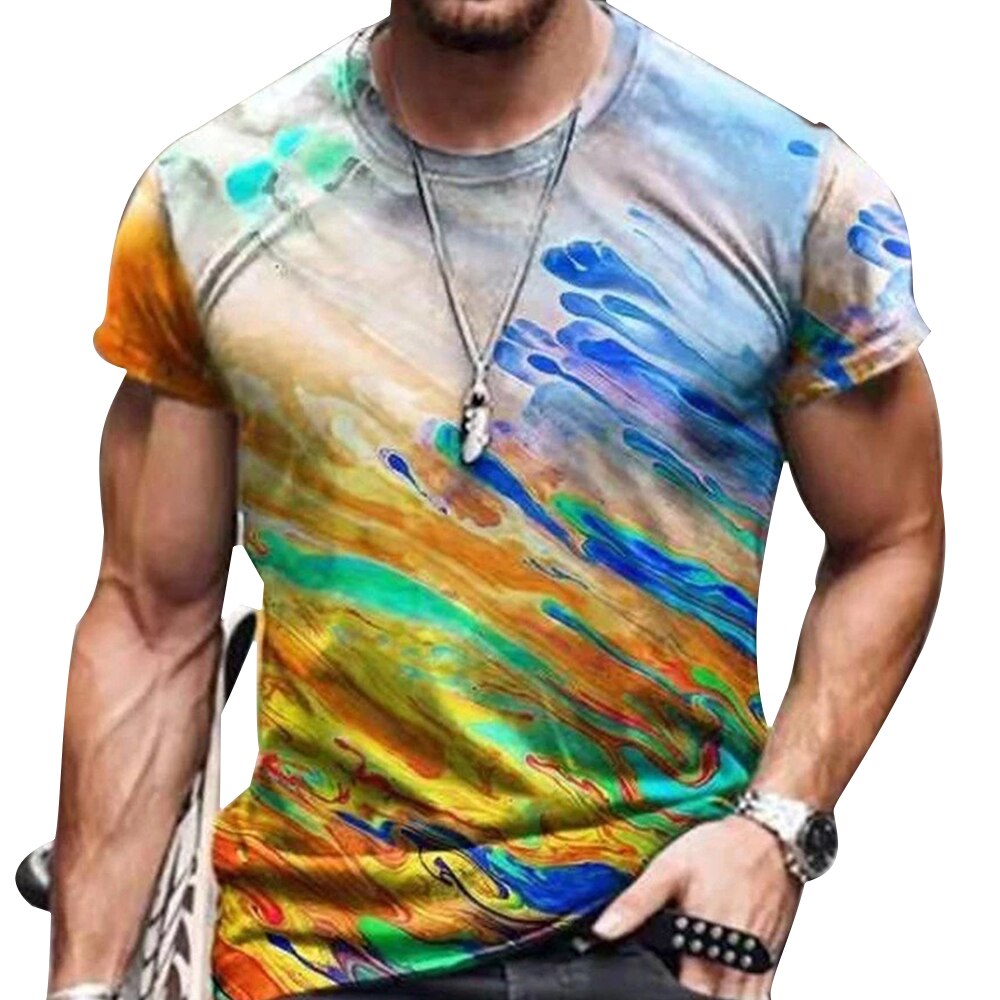 

Ethnic - 3D Printed Men T Shirt, Xxxl, 501 Original