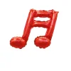 50PCS Colorful Musical Notes 16&rdquo; Aluminum Film Balloons Festival Carnival Party Ceremony Wall Decoration