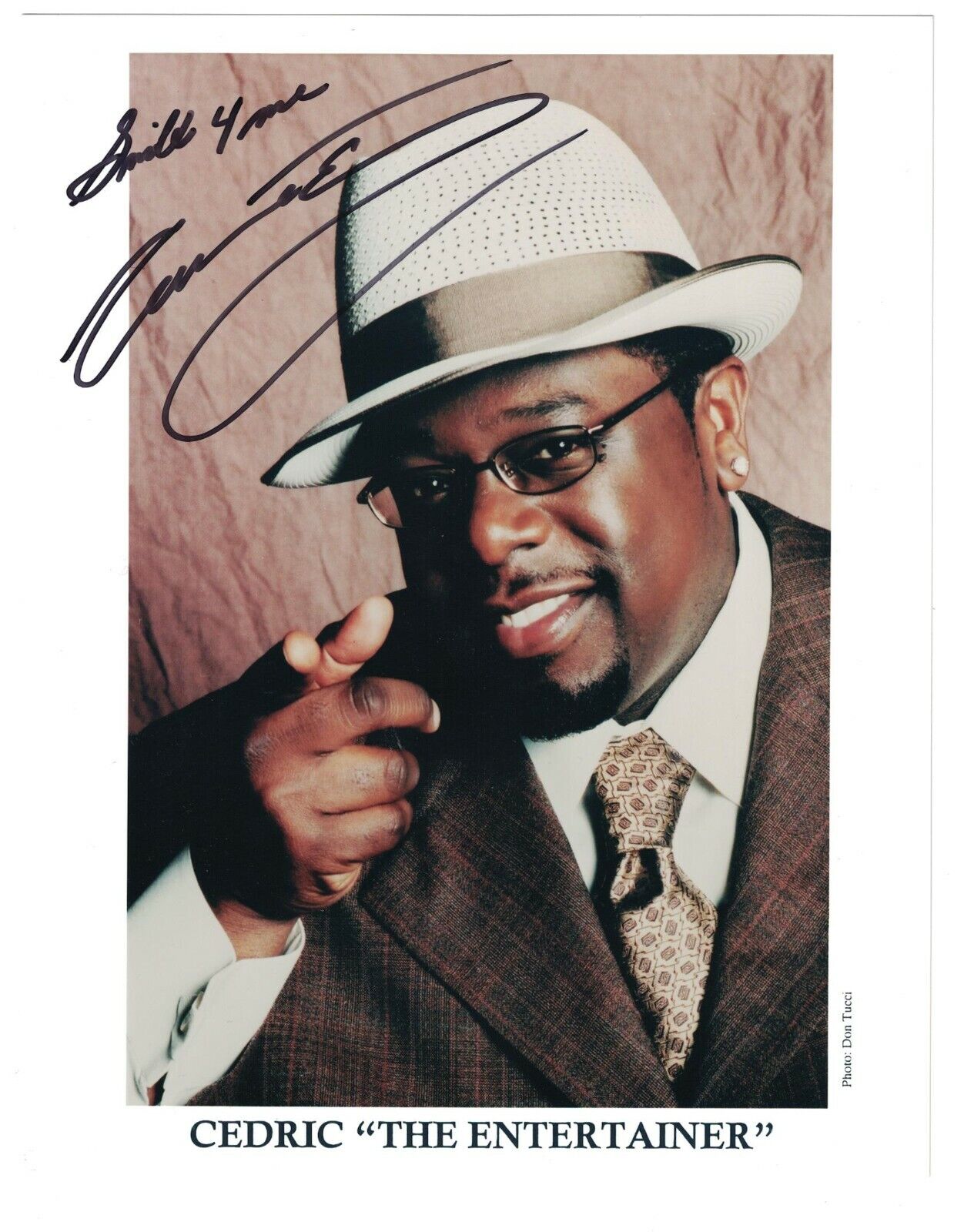 Cedric The Entertainer Signed Autographed 8 x 10 Photo Poster painting Actor Comedian