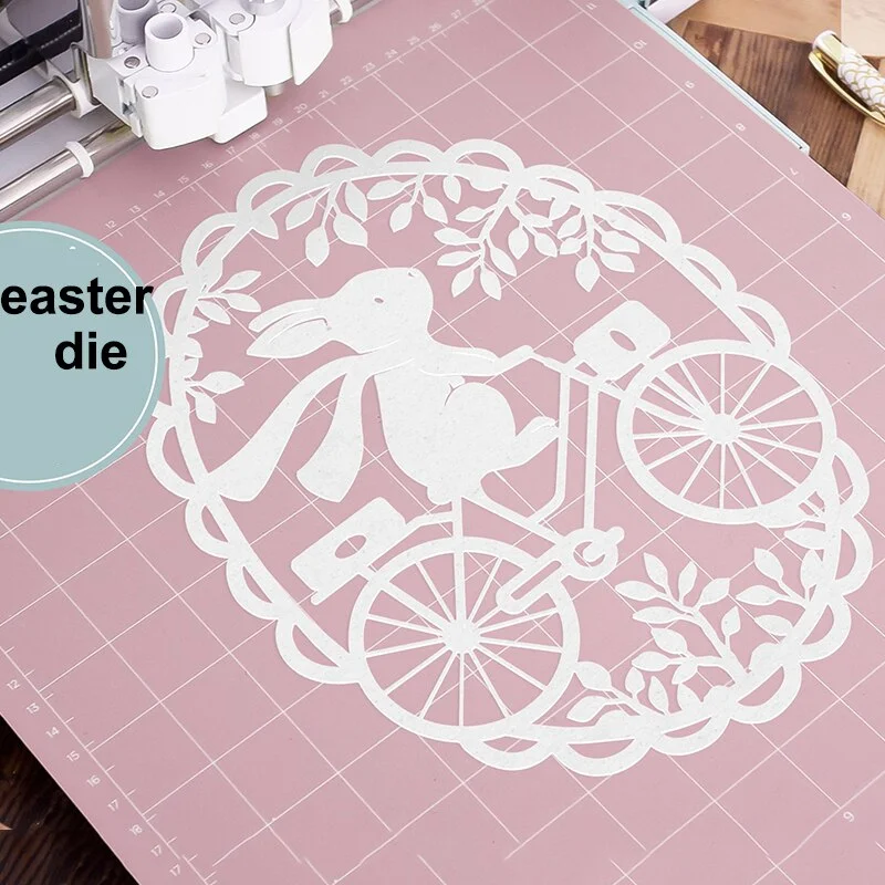 TOPEXPRESSION New Easter Bunny Egg Animal 2021 Metal Cutting Dies for DIY Scrapbooking Decor and Card Making Embossing Craft