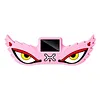 Dynamic Breathing Solar LED Car Window Warning Light Demon Eye