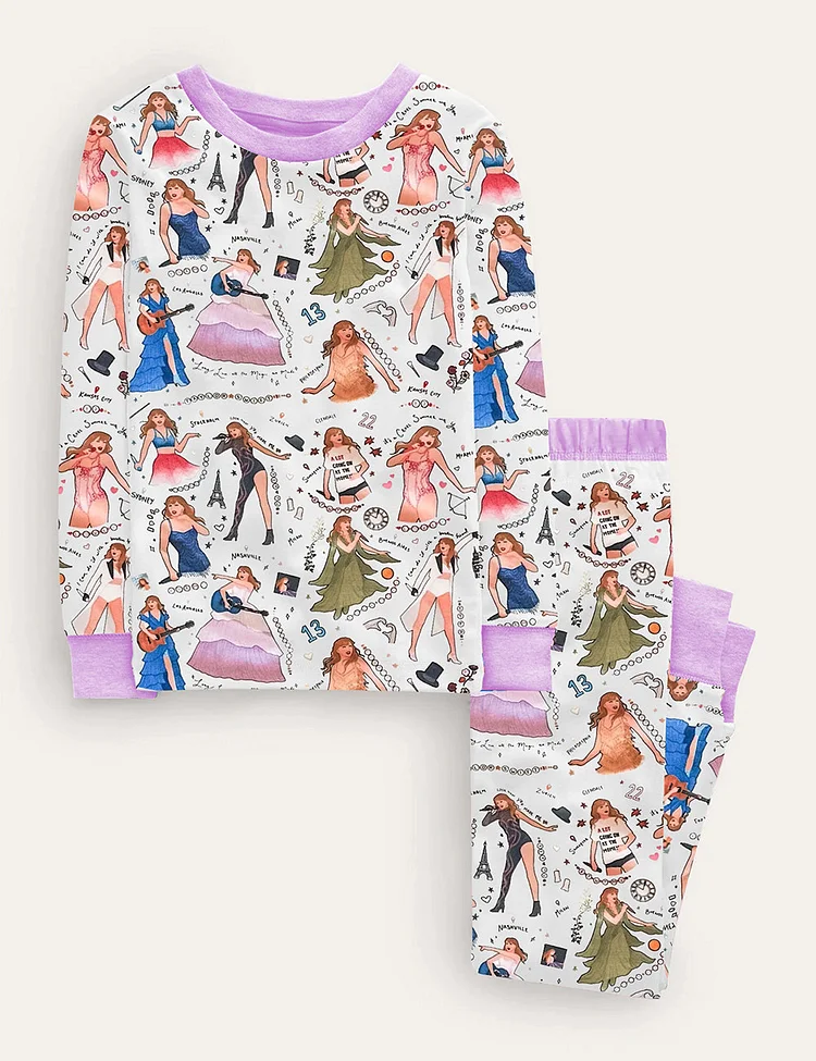 Kid's TS Eras Magic Pajama Set