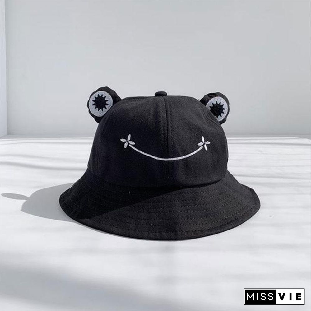 Frog Eyes Fisherman Hat