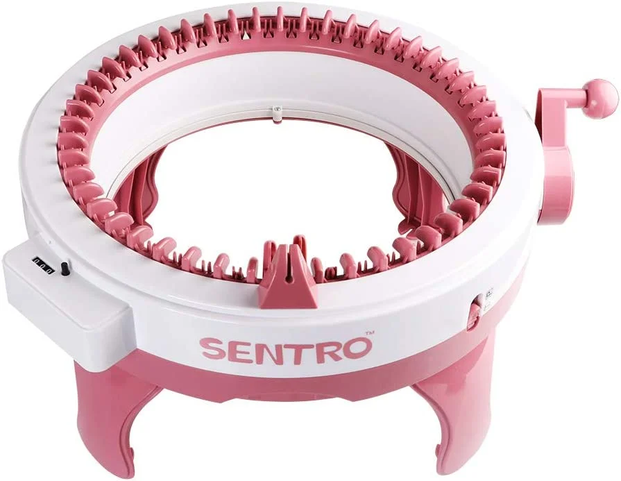 Sentro 48 Needle Knitting Machine  Circular knitting machine, Knitting  machine patterns, Machine knitting