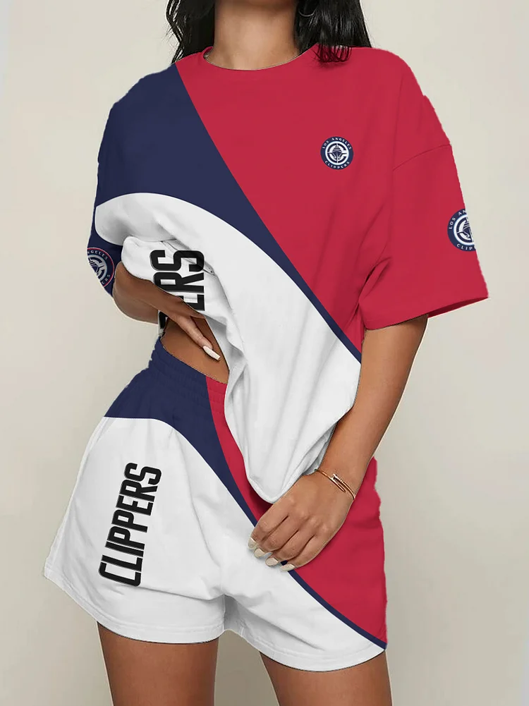 LA Clippers  Limited Edition Top And Shorts Two-Piece Suits