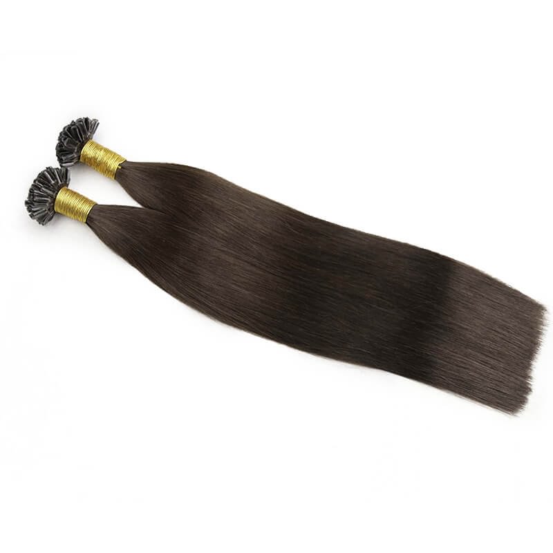 Pre-Bonded U Tip Hair Extension #2 Dark Brown 100Gram Per Pack 