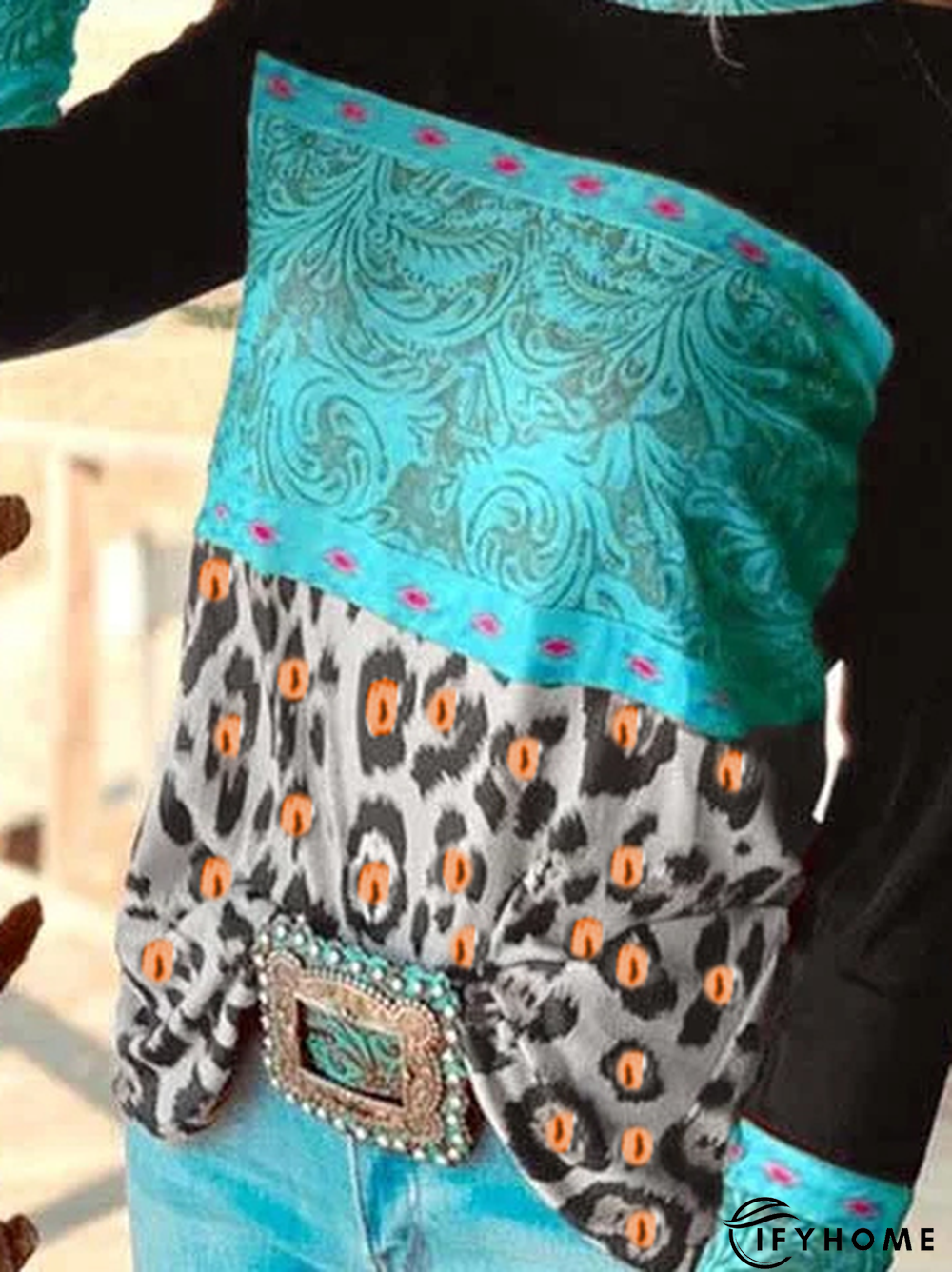 Long Sleeve Casual Tunic T-Shirt | IFYHOME